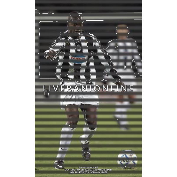 Bergamo 19 novembre 2004 Atalanta - Juventus Tim Cup ottavi di finale nella foto: Kapo Olivier foto andry / ag. aldo liverani
