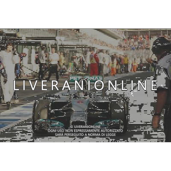 Race winner Nico Rosberg (GER) Mercedes AMG F1 W05 celebrates as he enters parc ferme. 16.03.2014. Formula 1 World Championship, Rd 1, Australian Grand Prix, Albert Park, Melbourne, Australia, Race Day. - www.xpbimages.com, EMail: requests@xpbimages.com - copy of publication required for printed pictures. Every used picture is fee-liable. © Copyright: Photo4 / XPB Images AG ALDO LIVERANI SAS ONLY ITALY