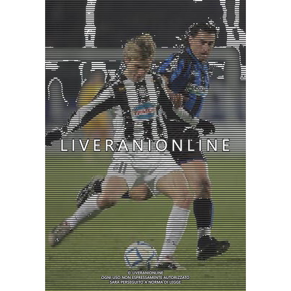 Bergamo 19 novembre 2004 Atalanta - Juventus Tim Cup ottavi di finale nella foto: Nedved Pavel foto andry / ag. aldo liverani