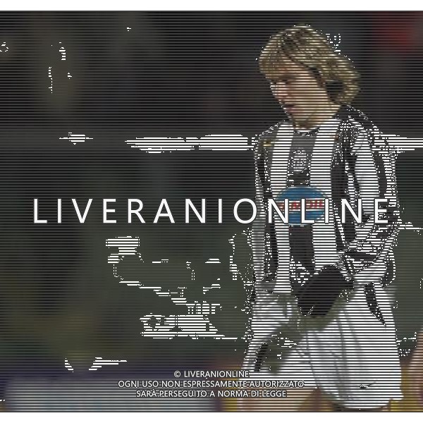 Bergamo 19 novembre 2004 Atalanta - Juventus Tim Cup ottavi di finale nella foto: Nedved Pavel esce dal campo dopo la sconfitta foto andry / ag. aldo liverani