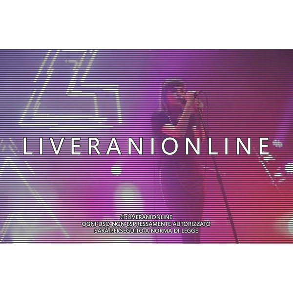 Chvrches perform live at The Forum, Kentish Town, London, United Kingdom. 15 March 2014. Lauren Mayberry, Iain Cook, Martin Doherty. AG ALDO LIVERANI SAS ONLY ITALY