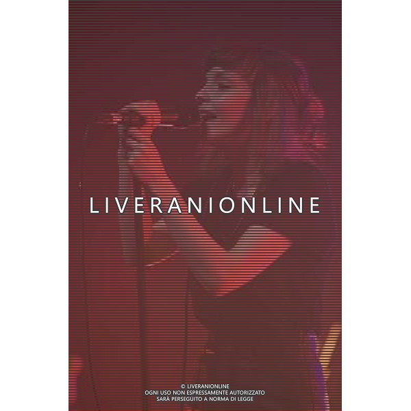 Chvrches perform live at The Forum, Kentish Town, London, United Kingdom. 15 March 2014. Lauren Mayberry, Iain Cook, Martin Doherty. AG ALDO LIVERANI SAS ONLY ITALY