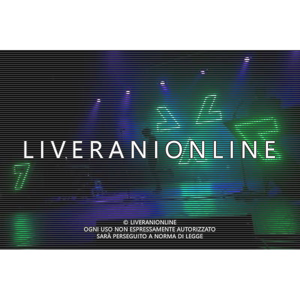 Chvrches perform live at The Forum, Kentish Town, London, United Kingdom. 15 March 2014. Lauren Mayberry, Iain Cook, Martin Doherty. AG ALDO LIVERANI SAS ONLY ITALY