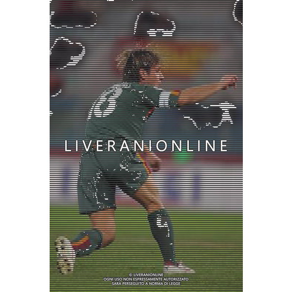 Roma 19/11/2004 andata di Coppa Italia Roma-Siena 1-2 nella foto: Antonio Cassano foto Ag.Aldo Liverani 