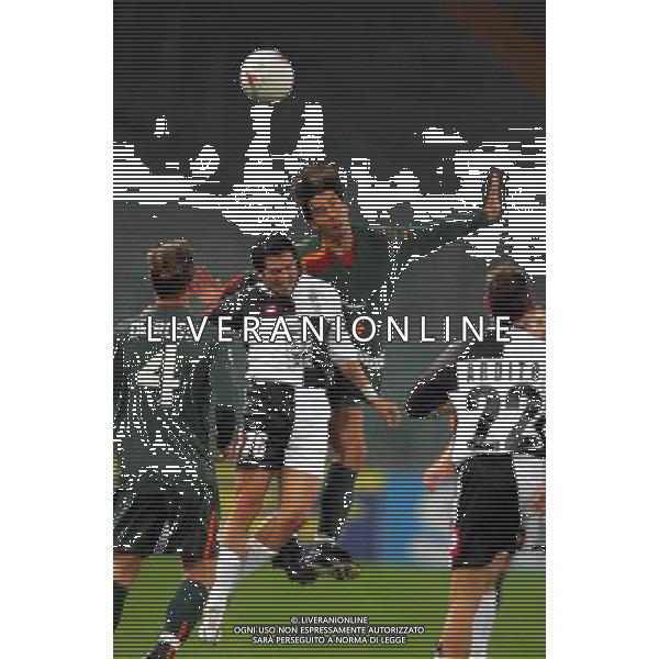 Roma 19/11/2004 andata di Coppa Italia Roma-Siena 1-2 nella foto: Matteo Gianello e Giuseppe Scurto foto Ag.Aldo Liverani 