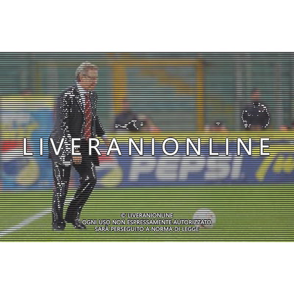 Roma 19/11/2004 andata di Coppa Italia Roma-Siena 1-2 nella foto: Luigi del Neri All.Roma foto Ag.Aldo Liverani 