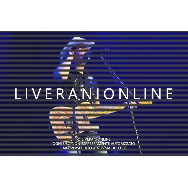 Brad Paisley performs at the Country to Country (C2C) Music Festival at the O2 Arena on Sunday 16th March 2014, London, England, UK. AG ALDO LIVERANI SAS ONLY ITALY