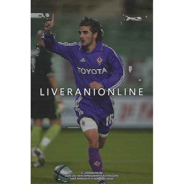 Fiorentina - Parma coppa italia tim cup 20/11/2004 nella foto esultanza di portillo foto gianni nucci/agenzia aldo liverani