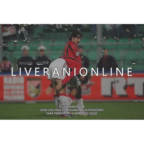 Palermo - milan coppa italia tim cup 20/11/2004 nella foto esultanza di hernan crespo e gattuso gennaro foto terruso/agenzia aldo liverani