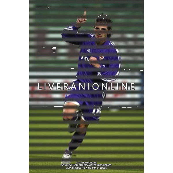 Firenze 20/11/2004 Fiorentina-Parma Tim Cup 2004/2005 Nella foto: Portillo Javier Garcia.* Ph Gianni nucci/Aldo Liverani