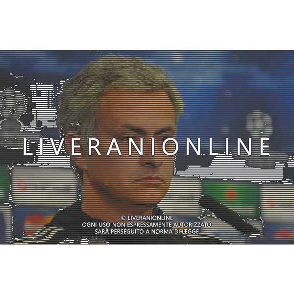 Jose Mourinho, UEFA Champions League Press Conference for the Chelsea v Galatasaray match on 18.03.14, Stamford Bridge, London. 17.03.14 AG ALDO LIVERANI SAS ONLY ITALY