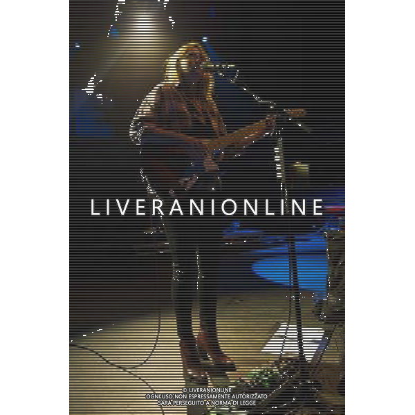 American folk rock singer-songwriter Lissie (born Elisabeth Corrin Maurus) performs at Shepherd\'s Bush Empire, London, England, UK on Tue18th March 2014. AG ALDO LIVERANI SAS ONLY ITALY
