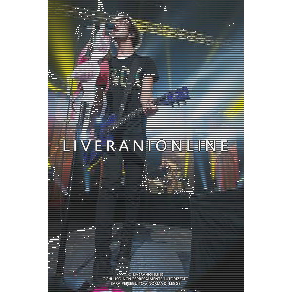 All Time Low perform live at Brixton Academy in London, United Kingdom on March 15, 2014. AG ALDO LIVERANI SAS ONLY ITALY
