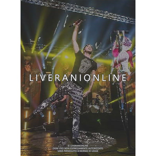 All Time Low perform live at Brixton Academy in London, United Kingdom on March 15, 2014. AG ALDO LIVERANI SAS ONLY ITALY