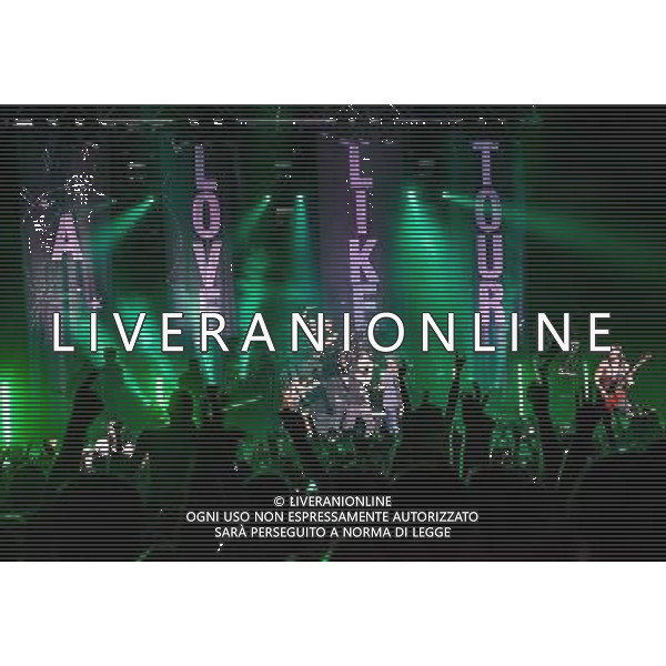 All Time Low perform live at Brixton Academy in London, United Kingdom on March 15, 2014. AG ALDO LIVERANI SAS ONLY ITALY