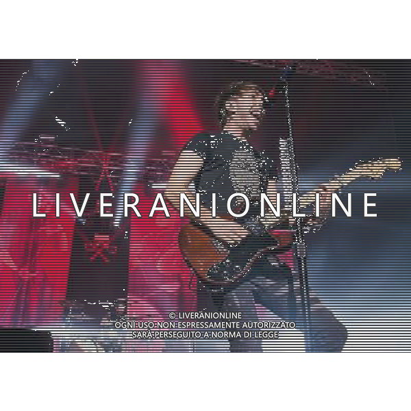 All Time Low perform live at Brixton Academy in London, United Kingdom on March 15, 2014.