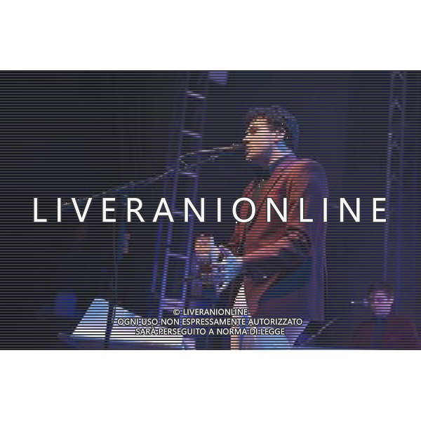 Metronomy perform live at the O2 Academy, Leeds in the United Kingdom on March 18, 2014. AG ALDOL IVERANI SAS ONLY ITALY