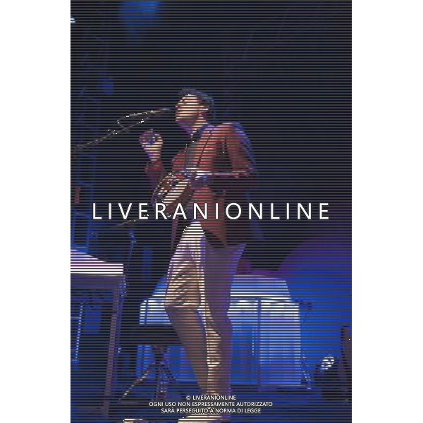 Metronomy perform live at the O2 Academy, Leeds in the United Kingdom on March 18, 2014. AG ALDOL IVERANI SAS ONLY ITALY