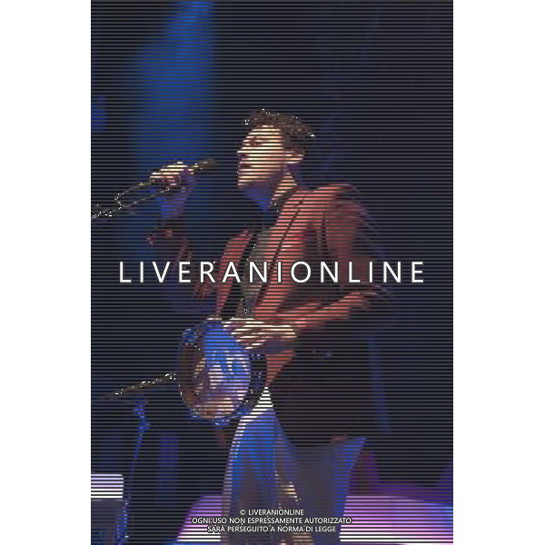 Metronomy perform live at the O2 Academy, Leeds in the United Kingdom on March 18, 2014. AG ALDOL IVERANI SAS ONLY ITALY