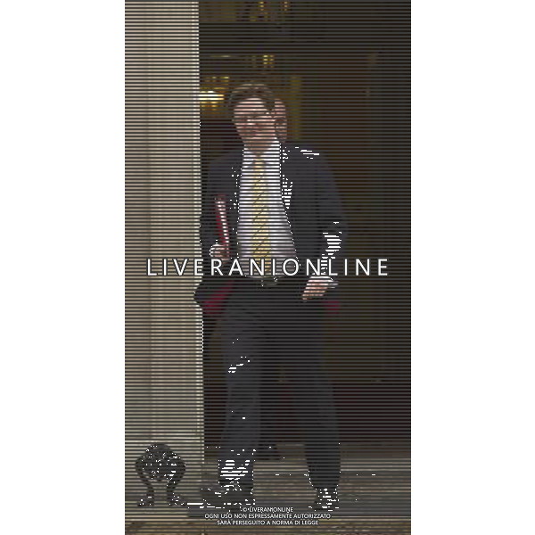 Chief Secretary to the Treasury Danny Alexander leaves 10 Downing Street, London, UK, before the 2014 Budget announcement ©PHOTOSHOT/AGENZIA ALDO LIVERANI SAS - ITALY ONLY - EDITORIAL USE ONLY - Riunione per il bilancio 2014 al numero 10 di Downing Street, Londra, Regno Unito