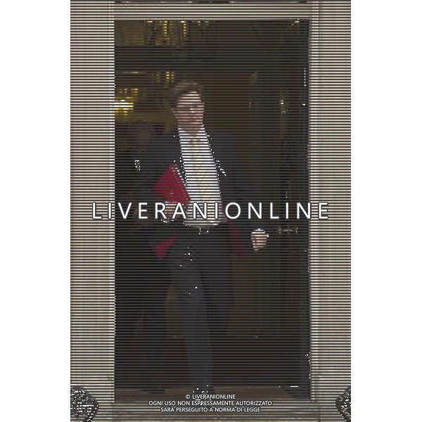 Chief Secretary to the Treasury Danny Alexander leaves 10 Downing Street, London, UK, before the 2014 Budget announcement ©PHOTOSHOT/AGENZIA ALDO LIVERANI SAS - ITALY ONLY - EDITORIAL USE ONLY - Riunione per il bilancio 2014 al numero 10 di Downing Street, Londra, Regno Unito
