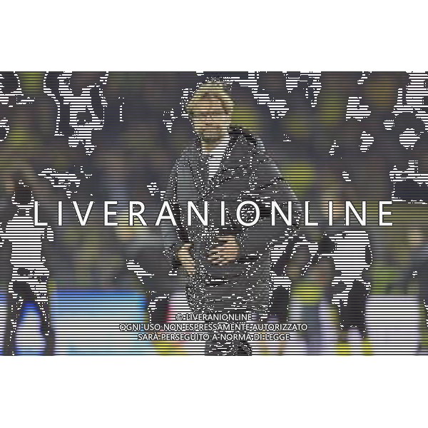 19.03.2014, Signal Iduna Park, Dortmund, GER, UEFA CL, Borussia Dortmund vs Zenit St. Petersburg, Achtelfinale, Rueckspiel, im Bild Trainer Juergen Klopp (Borussia Dortmund) // during the UEFA Champions League Round of 16, 2nd Leg match between Borussia Dortmund and Zenit St. Petersburg at the Signal Iduna Park in Dortmund, Germany on 2014/03/19. EXPA Pictures © 2014, PhotoCredit: EXPA/ Eibner-Pressefoto/ Schueler *****ATTENTION - OUT of GER***** ©photoshot/AGENZIA ALDO LIVERANI SAS - ITALY ONLY - Borussia Dortmund vs Zenit San Pietroburgo UEFA Champions League Ottavi di 16, Germania 19 marzo 2014