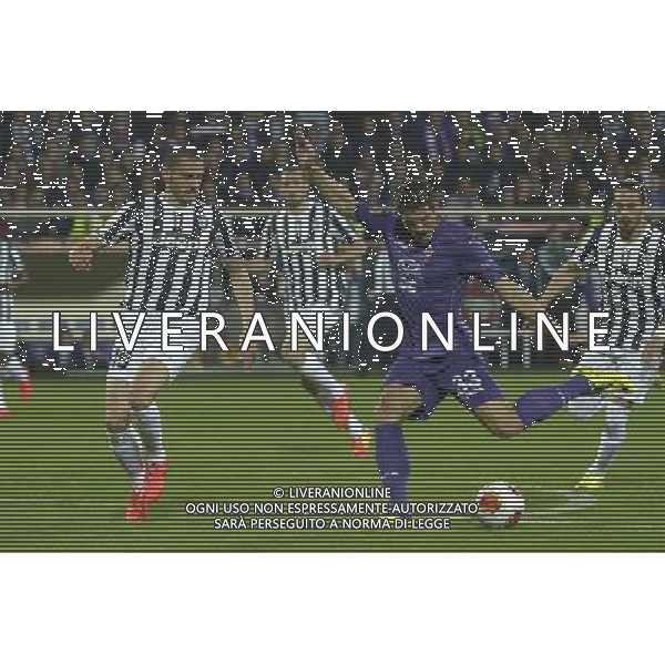 Fiorentina - Juventus Uefa Europa League - Ottavi di finale - Stadio Artemio Franchi 20-03-2014 Federico Tardito/Agenzia Aldo Liverani Sas Nella foto Mario Gomez AG ALDO LIVERANI SAS