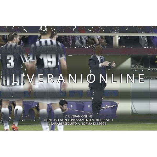Fiorentina - Juventus Uefa Europa League - Ottavi di finale - Stadio Artemio Franchi 20-03-2014 Federico Tardito/Agenzia Aldo Liverani Sas Nella foto Montella AG ALDO LIVERANI SAS