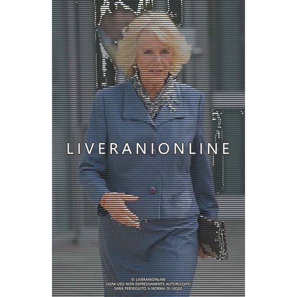 The Duchess of Cornwall during a visit to the City Academy, in Hackney, east London, to see the \'Words for Work\' programme, which aims to tackle youth unemployment by improving literacy skills. AG ALDOL IVERANI SAS ONLY ITALY