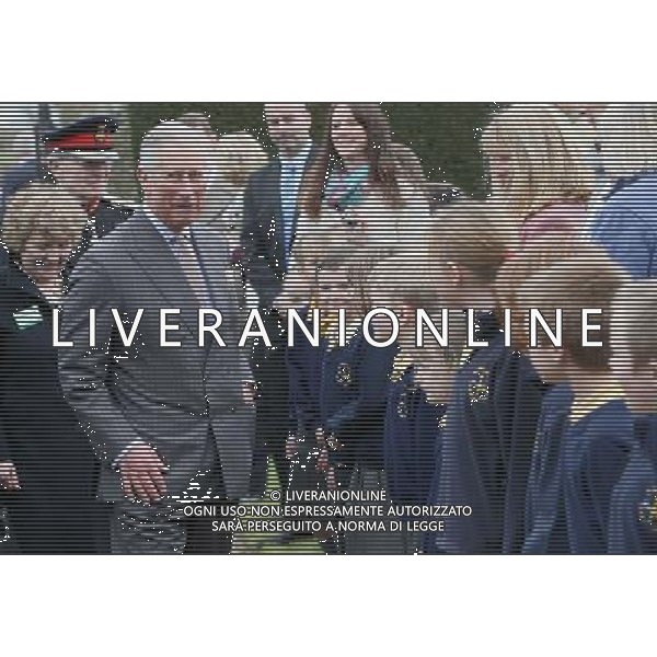 BURWASH, UNITED KINGDOM - MARCH 19: Prince Charles, Prince of Wales visits Bateman\'s, the East Sussex home of the author, on March 19, 2014 in Burwash, United Kingdom. Bateman\'s was the secluded family home of the author, who wrote the \'Jungle Book\' and \'If\'. AG ALDO LIVERANI SAS ONLY ITALY