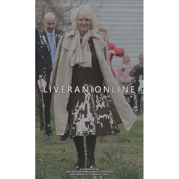 BURWASH, UNITED KINGDOM - MARCH 19: Camilla, Duchess of Cornwall visits Bateman\'s, the East Sussex home of the author, on March 19, 2014 in Burwash, United Kingdom. Bateman\'s was the secluded family home of the author, who wrote the \'Jungle Book\' and \'If\'. AG ALDO LIVERANI SAS ONLY ITALY