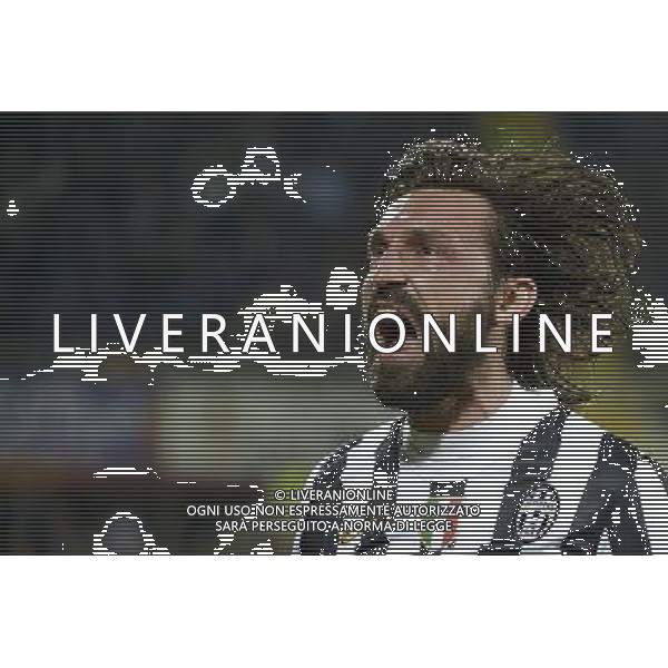 Fiorentina - Juventus Uefa Europa League - Ottavi di finale - Stadio Artemio Franchi 20-03-2014 Federico Tardito/Agenzia Aldo Liverani Sas Nella foto esultanza Pirlo ©/AGENZIA ALDO LIVERANI SAS