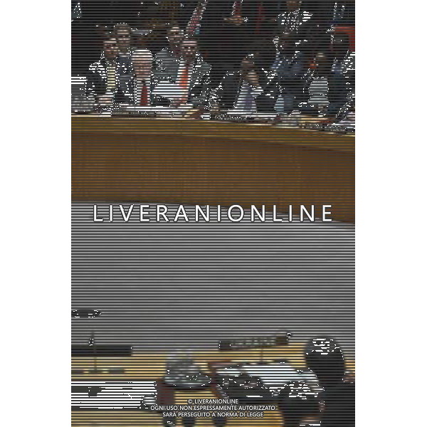 (140319) -- NEW YORK, March 19, 2014 () -- Russian Ambassador to the United Nations Vitaly Churkin (upper L) speaks during a Security Council meeting on the situation of Ukraine, at the UN headquarters in New York, on March 19, 2014. Inclusivity, institution-building and international/regional support are the three key ingredients to long-lasting post-conflict peace, top UN officials said on Wednesday as they called on the UN Security Council to help shape a more effective UN peace building architecture. (/Niu Xiaolei) AG ALDO LIVERANI SAS ONLY ITALY