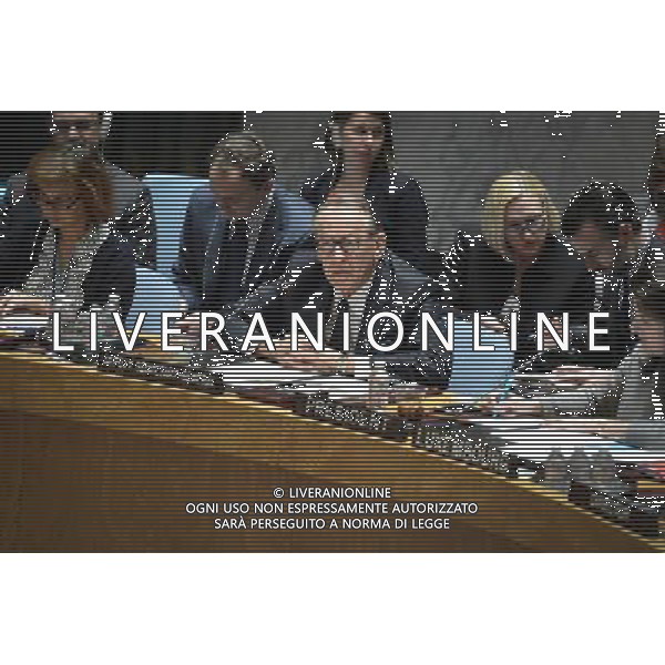 (140319) -- NEW YORK, March 19, 2014 () -- United Nations Deputy Secretary-General Jan Eliasson speaks during a Security Council meeting on the situation of Ukraine, at the UN headquarters in New York, on March 19, 2014. Inclusivity, institution-building and international/regional support are the three key ingredients to long-lasting post-conflict peace, top UN officials said on Wednesday as they called on the UN Security Council to help shape a more effective UN peace building architecture. (/Niu Xiaolei) AG ALDO LIVERANI SAS ONLY ITALY