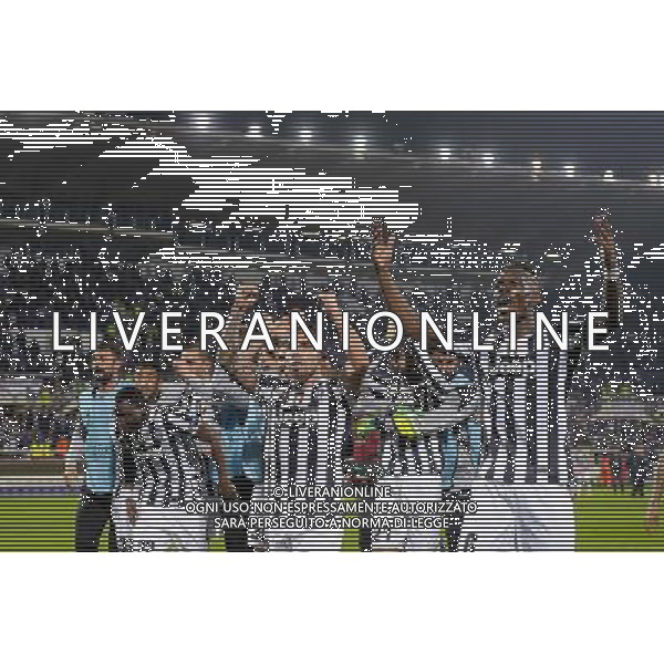 Fiorentina - Juventus Uefa Europa League - Ottavi di finale - Stadio Artemio Franchi 20-03-2014 Federico Tardito/Agenzia Aldo Liverani Sas Nella foto esultanza Juve AG ALDO LIVERANI SAS