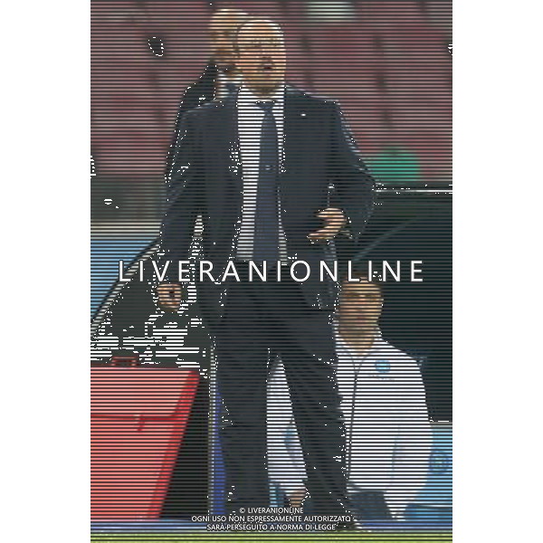 NAPOLI CALCIO NELLA FOTO: RAFAEL BENITEZ FOTO MOSCA- AG.LIVERANI NAPOLI PORTO EUROPA LEAGUE 201-03-2014