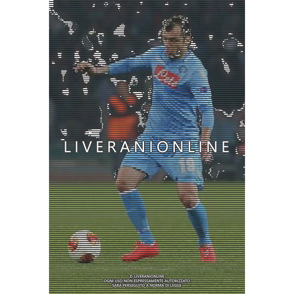 NAPOLI CALCIO NELLA FOTO: GORAN PANDEV FOTO MOSCA- AG.LIVERANI NAPOLI PORTO EUROPA LEAGUE 201-03-2014