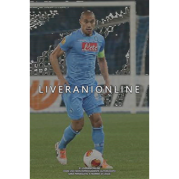 NAPOLI CALCIO NELLA FOTO: GOKHAN INLER FOTO MOSCA- AG.LIVERANI NAPOLI PORTO EUROPA LEAGUE 201-03-2014