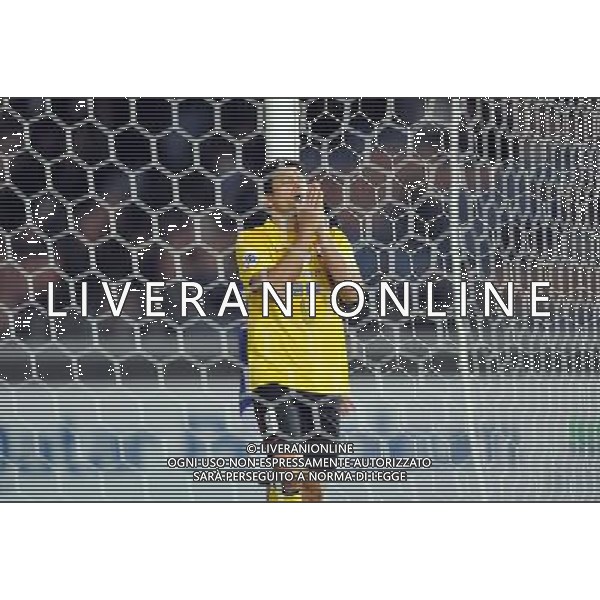 (140312) -- YOKOHAMA, March 12, 2014 () -- Elikeson of Guangzhou Evergrande reacts during the AFC Champions League match against Yokohama F Marinos in Yokohama, Japan, March 12, 2014. The match ended in 1-1 draw.(/Liu Dawei) (hy) ©photohsot/AGENZIA ALDO LIVERANI SAS - ITALY ONLY - Guangzhou Evergrande Vs Yokohama F Marinos partita AFC Champions League a Yokohama, Giappone, 12 marzo, 2014.