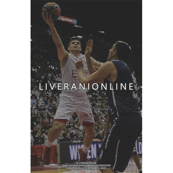 Turkish Airline Eurolega 2013/2014 Regular Season Gruppo B Milano - 21.03.2014 EA7 Emporio Armani Milano-Anadolu Efes Istanbul Nella Foto:Alessandro Gentile /Ph.Vitez-Ag. Aldo Liverani