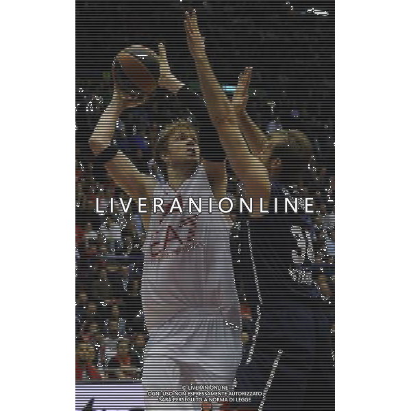 Turkish Airline Eurolega 2013/2014 Regular Season Gruppo B Milano - 21.03.2014 EA7 Emporio Armani Milano-Anadolu Efes Istanbul Nella Foto:Charles Wallace /Ph.Vitez-Ag. Aldo Liverani