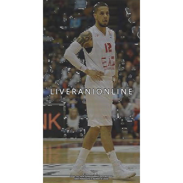 Turkish Airline Eurolega 2013/2014 Regular Season Gruppo B Milano - 21.03.2014 EA7 Emporio Armani Milano-Anadolu Efes Istanbul Nella Foto:Daniel Hackett /Ph.Vitez-Ag. Aldo Liverani