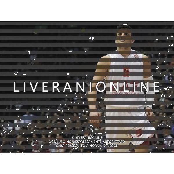 Turkish Airline Eurolega 2013/2014 Regular Season Gruppo B Milano - 21.03.2014 EA7 Emporio Armani Milano-Anadolu Efes Istanbul Nella Foto:Alessandro Gentile /Ph.Vitez-Ag. Aldo Liverani