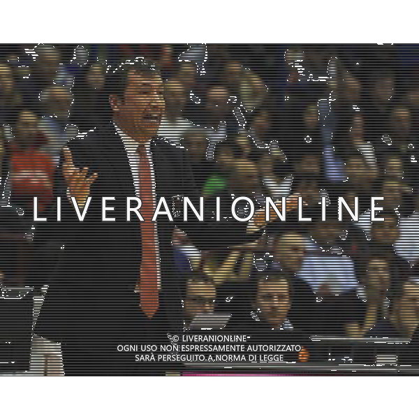 Turkish Airline Eurolega 2013/2014 Regular Season Gruppo B Milano - 21.03.2014 EA7 Emporio Armani Milano-Anadolu Efes Istanbul Nella Foto:Banchi Luca /Ph.Vitez-Ag. Aldo Liverani