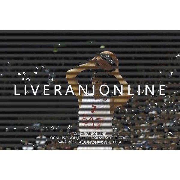 Turkish Airline Eurolega 2013/2014 Regular Season Gruppo B Milano - 21.03.2014 EA7 Emporio Armani Milano-Anadolu Efes Istanbul Nella Foto:Cerella Bruno /Ph.Vitez-Ag. Aldo Liverani