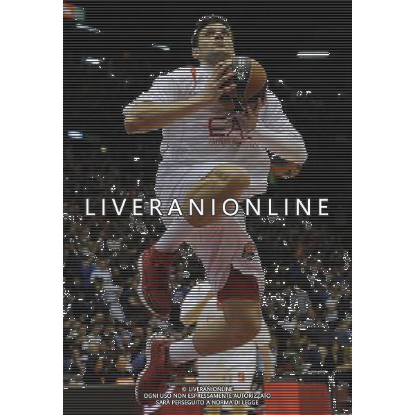 Turkish Airline Eurolega 2013/2014 Regular Season Gruppo B Milano - 21.03.2014 EA7 Emporio Armani Milano-Anadolu Efes Istanbul Nella Foto:Gentile Alessandro /Ph.Vitez-Ag. Aldo Liverani