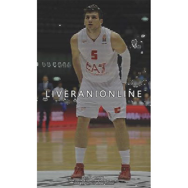 Turkish Airline Eurolega 2013/2014 Regular Season Gruppo B Milano - 21.03.2014 EA7 Emporio Armani Milano-Anadolu Efes Istanbul Nella Foto:Gentile Alessandro /Ph.Vitez-Ag. Aldo Liverani