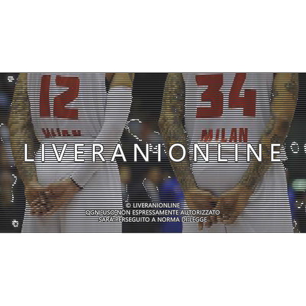 Turkish Airline Eurolega 2013/2014 Regular Season Gruppo B Milano - 21.03.2014 EA7 Emporio Armani Milano-Anadolu Efes Istanbul Nella Foto:Hackett Daniel Moss David particolare /Ph.Vitez-Ag. Aldo Liverani