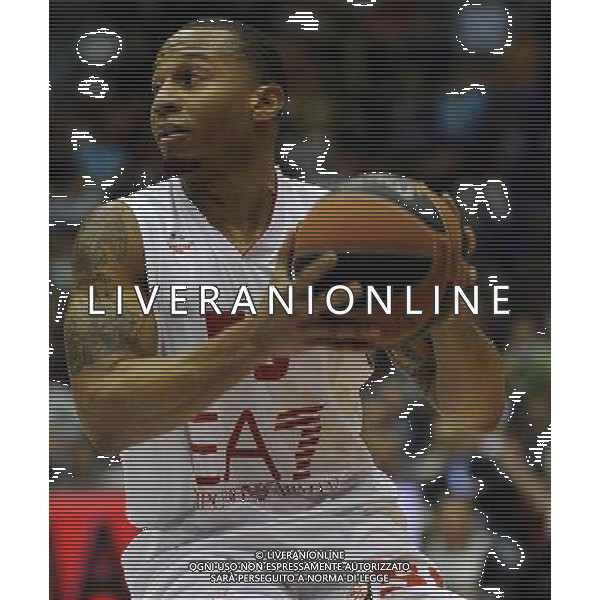 Turkish Airline Eurolega 2013/2014 Regular Season Gruppo B Milano - 21.03.2014 EA7 Emporio Armani Milano-Anadolu Efes Istanbul Nella Foto:Jerrells Curtis /Ph.Vitez-Ag. Aldo Liverani