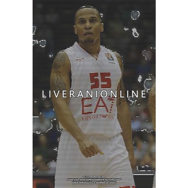 Turkish Airline Eurolega 2013/2014 Regular Season Gruppo B Milano - 21.03.2014 EA7 Emporio Armani Milano-Anadolu Efes Istanbul Nella Foto:Jerrells Curtis /Ph.Vitez-Ag. Aldo Liverani